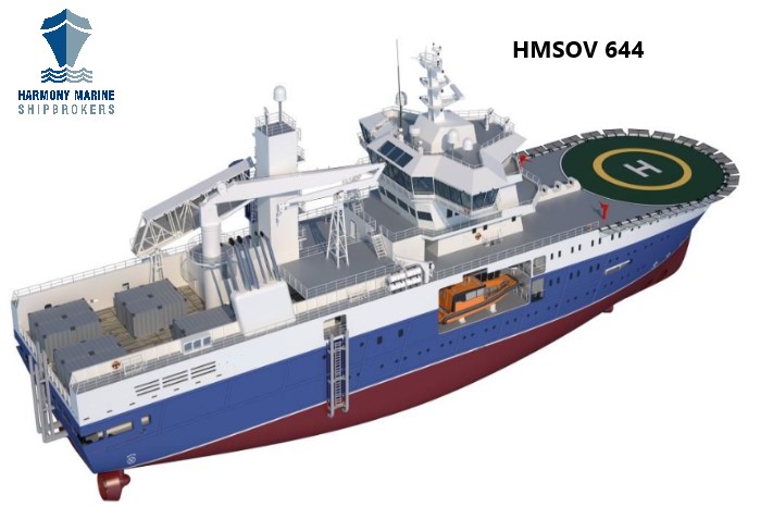HMSOV 644 wind farm service vessel artist impression