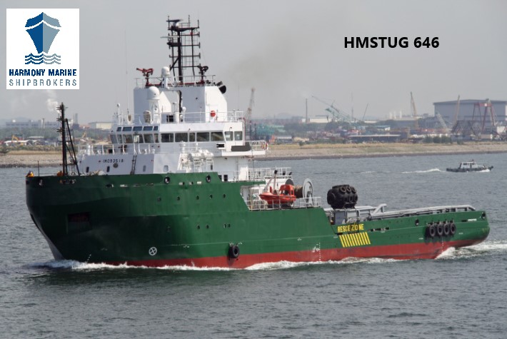 HMSTUG 646 anchor handling tug