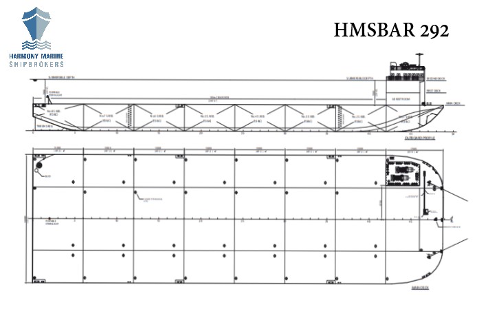 Submersible Barge deck Plan