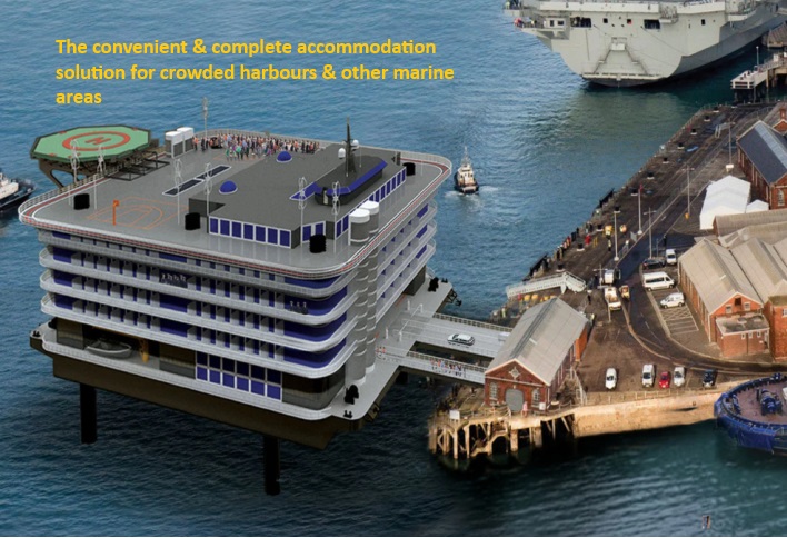Multi-Jack Marine Accommodation unit- navy version